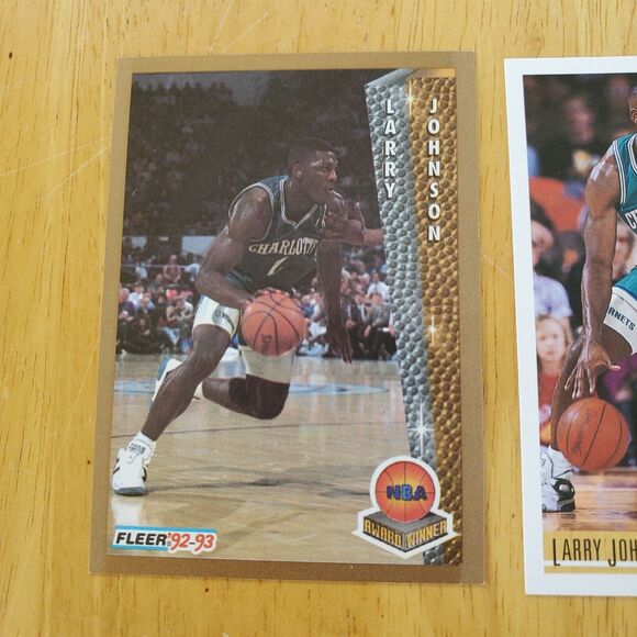 Larry Johnson 12 Different Cards Basketball 1991-92 Upper Deck 445 Top Prospects - Picture 2 of 13